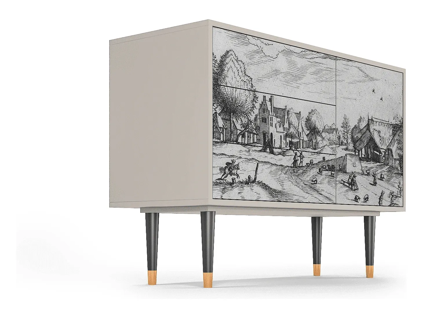 Aparador - 115х84х41 cm - S3 - Country Village, Arena