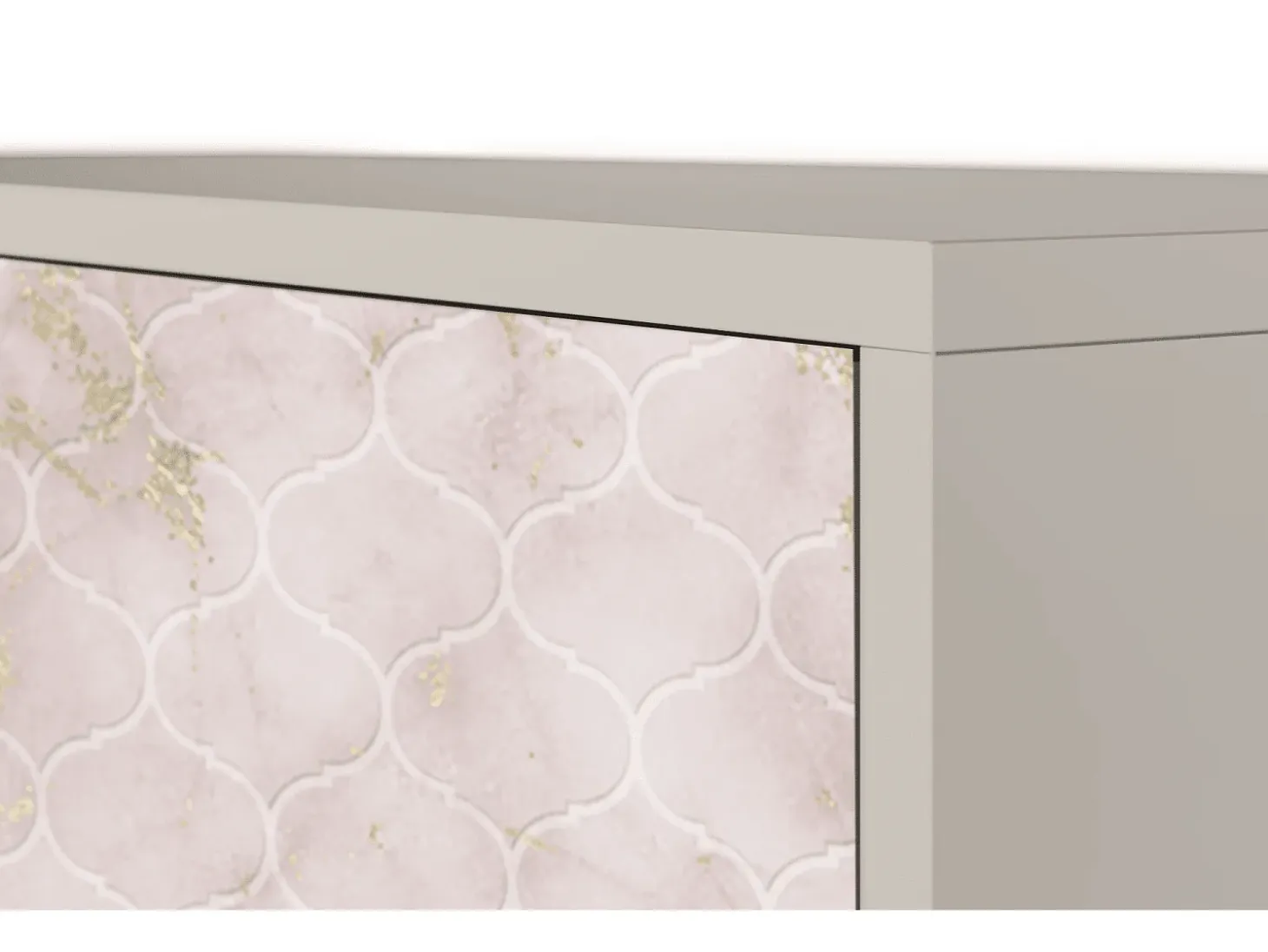 Aparador - 115х84х41 cm - S3 - Dirty Roses, Arena