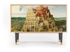 Aparador - 115х84х41 cm - S3 - Elder The Tower, Nogal