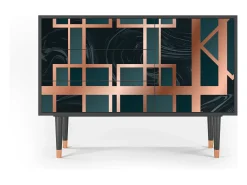 Aparador - 115х84х41 cm - S3 - Emerald Metro, Antracita