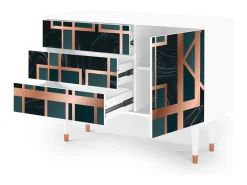 Aparador - 115х84х41 cm - S3 - Emerald Metro, Blanco