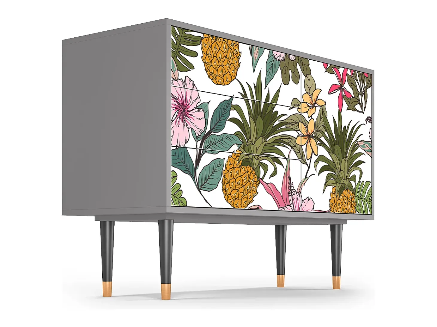 Aparador - 115х84х41 cm - S3 - Estival Fruit, Gris