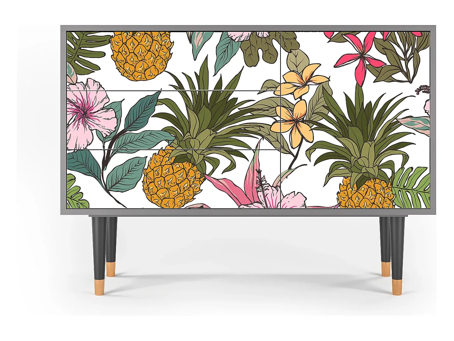 Aparador - 115х84х41 cm - S3 - Estival Fruit, Gris