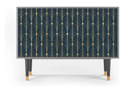 Aparador - 115х84х41 cm - S3 - Flower of the Nile, Gris