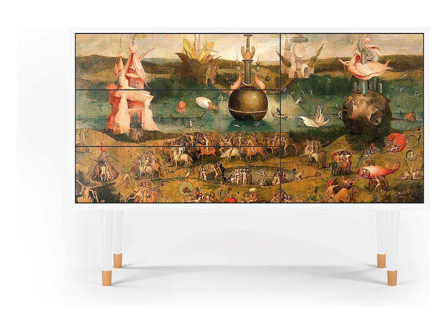 Aparador - 115х84х41 cm - S3 - Garden of Delights , Blanco