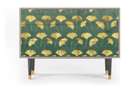 Aparador - 115х84х41 cm - S3 - Gingko leaves, Arena