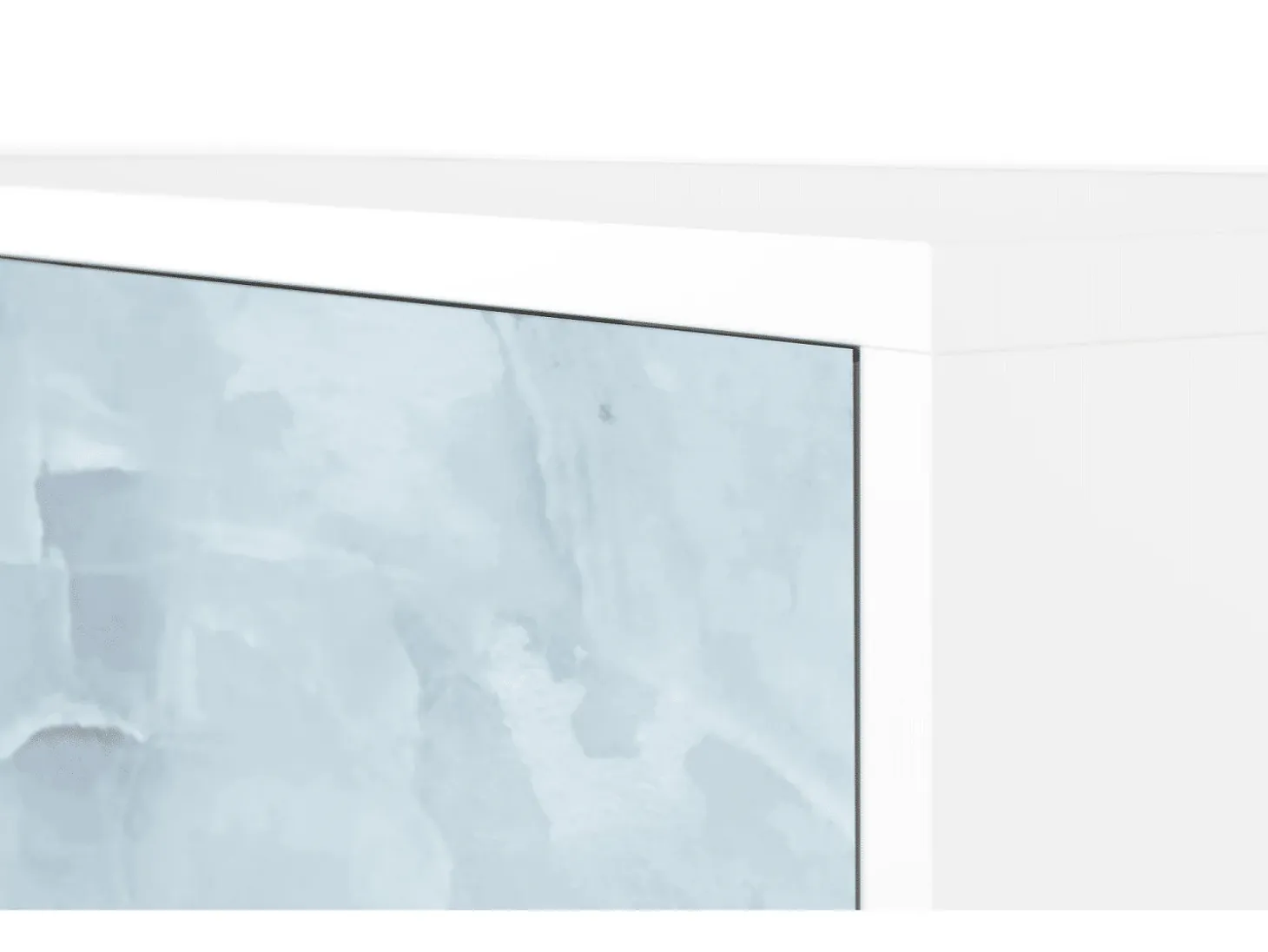 Aparador - 115х84х41 cm - S3 - Glacial Colour, Blanco