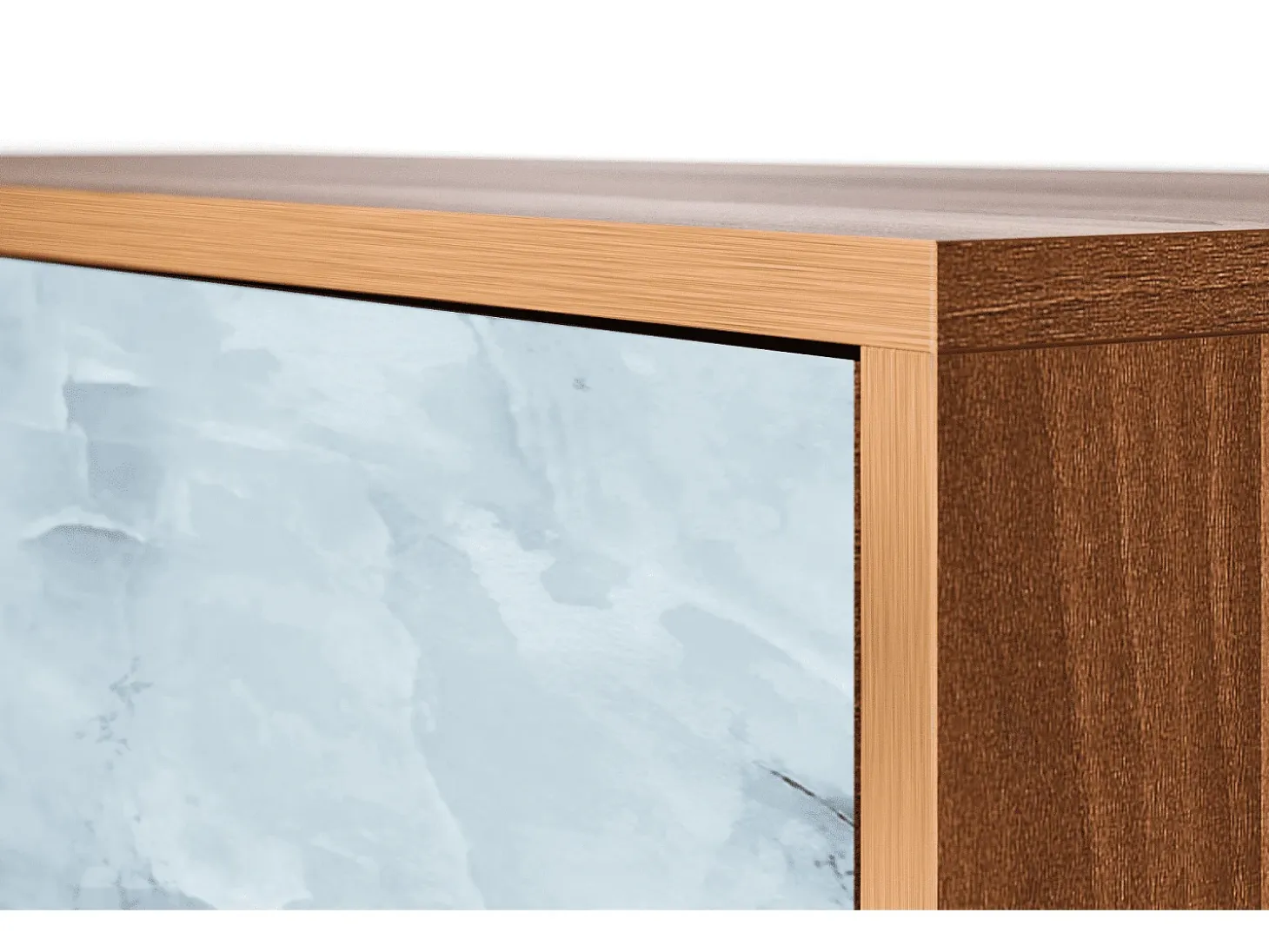 Aparador - 115х84х41 cm - S3 - Glacial Colour, Nogal