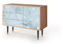 Aparador - 115х84х41 cm - S3 - Glacial Colour, Nogal