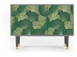 Aparador - 115х84х41 cm - S3 - Gold Ginkgo, Gris