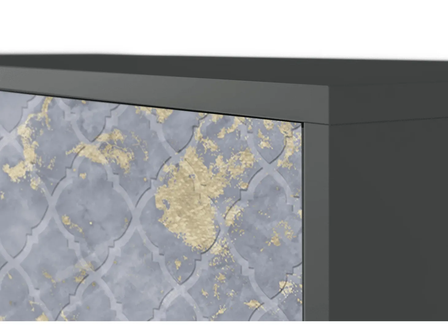 Aparador - 115х84х41 cm - S3 - Golden Smoke, Antracita