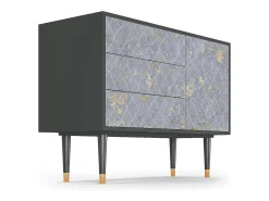 Aparador - 115х84х41 cm - S3 - Golden Smoke, Antracita