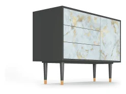 Aparador - 115х84х41 cm - S3 - Golden Waves, Antracita