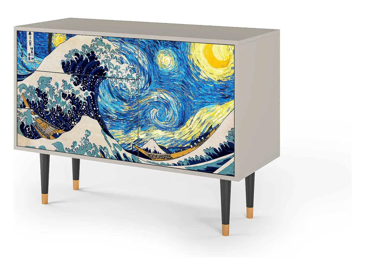 Aparador - 115х84х41 cm - S3 - Great Wave, Arena