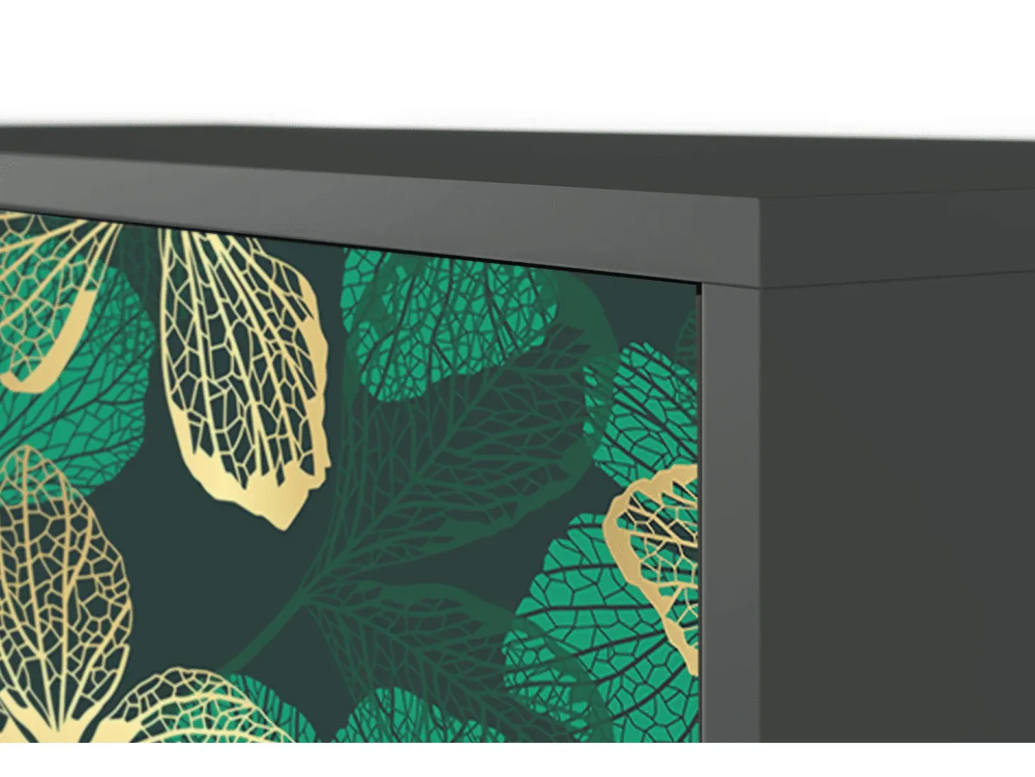 Aparador - 115х84х41 cm - S3 - Green Flower, Antracita