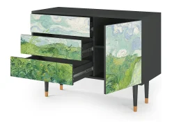 Aparador - 115х84х41 cm - S3 - Green Wheat Fields, Antracita