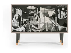 Aparador - 115х84х41 cm - S3 - Guernica by Picasso, Latte