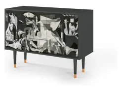 Aparador - 115х84х41 cm - S3 - Guernica by Picasso, Antracita