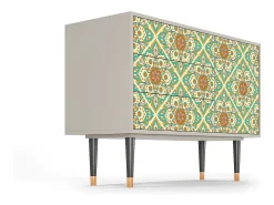 Aparador - 115х84х41 cm - S3 - Hindu Daisy, Arena