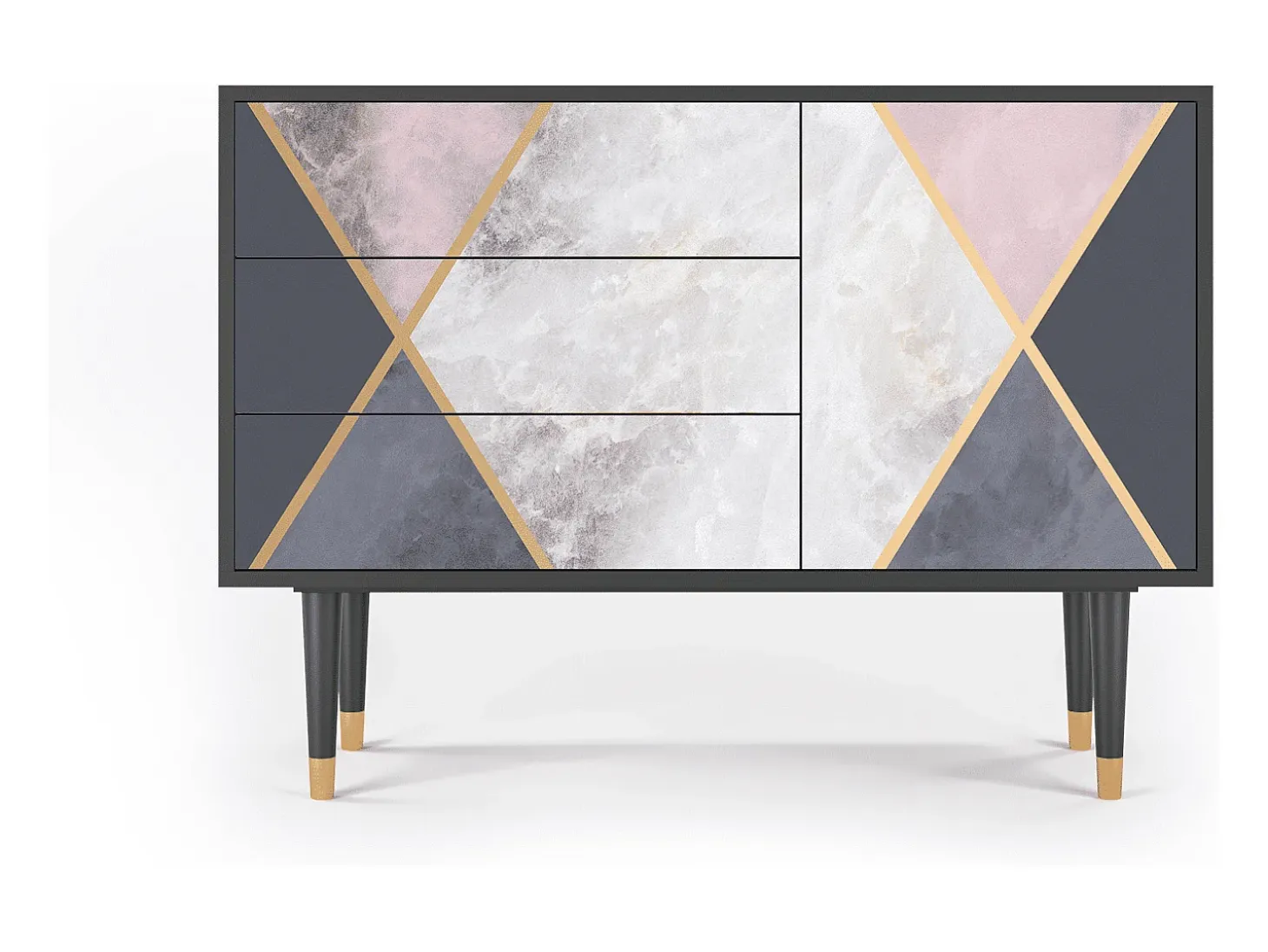 Aparador - 115х84х41 cm - S3 - Ideal Harmony, Antracita