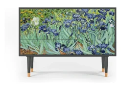 Aparador - 115х84х41 cm - S3 - Irises , Antracita