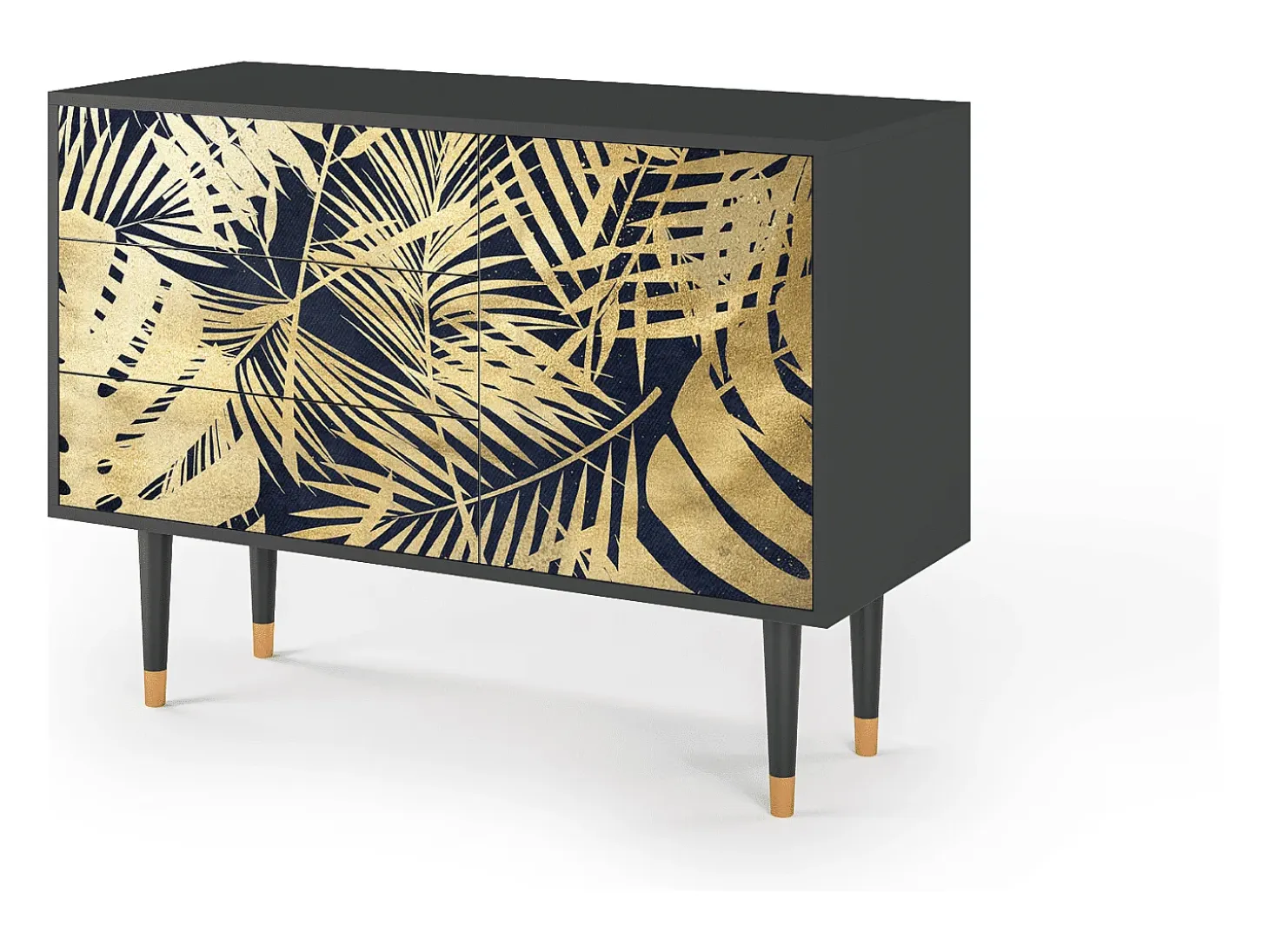 Aparador - 115х84х41 cm - S3 - Jungle Vibes, Antracita