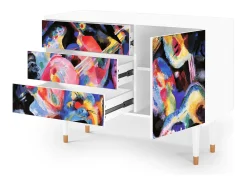 Aparador - 115х84х41 cm - S3 - Kandinsky, Blanco