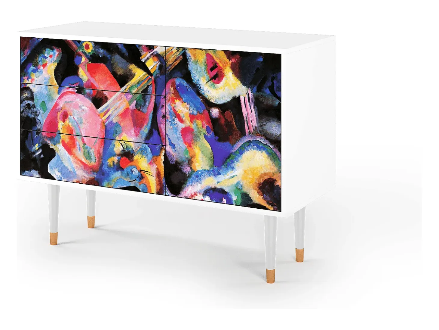 Aparador - 115х84х41 cm - S3 - Kandinsky, Blanco
