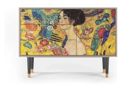 Aparador - 115х84х41 cm - S3 - Lady with Fan by Klimt, Arena