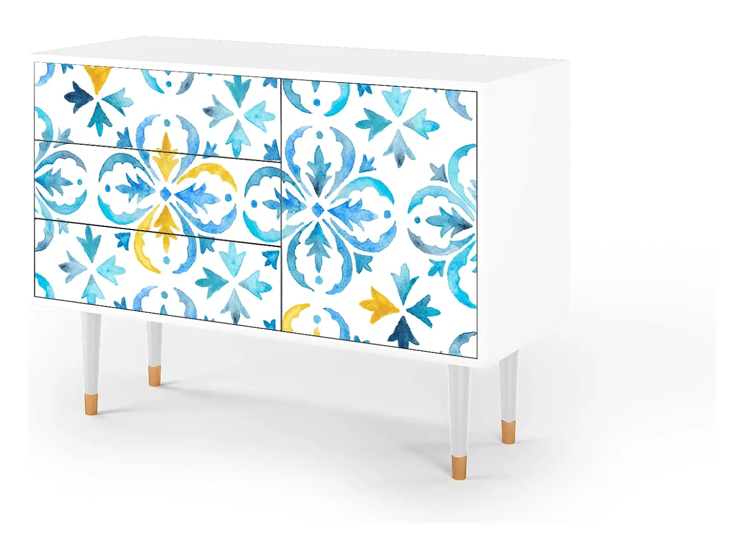 Aparador - 115х84х41 cm - S3 - Lisbon Flover, Blanco