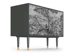 Aparador - 115х84х41 cm - S3 - Milites Requiescentes, Antracita