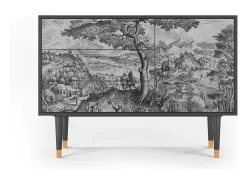 Aparador - 115х84х41 cm - S3 - Milites Requiescentes, Antracita
