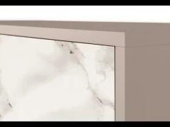 Aparador - 115х84х41 cm - S3 - Milk Marble, Latte