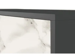 Aparador - 115х84х41 cm - S3 - Milk Marble, Antracita