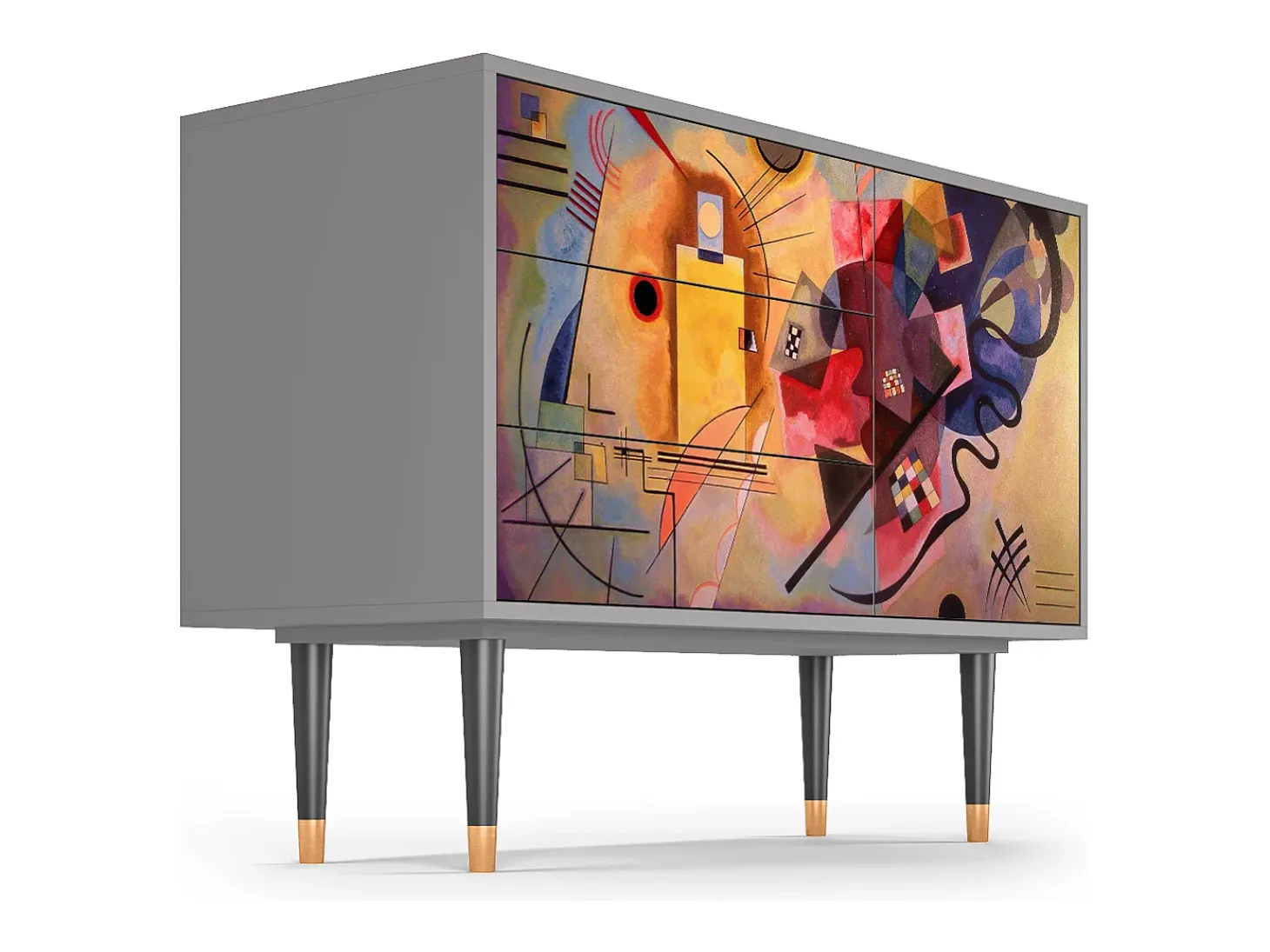 Aparador - 115х84х41 cm - S3 - Modern Art, Gris