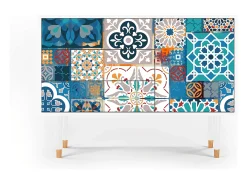 Aparador - 115х84х41 cm - S3 - Moroccan Market, Blanco
