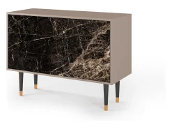 Aparador - 115х84х41 cm - S3 - Night Abyss, Latte