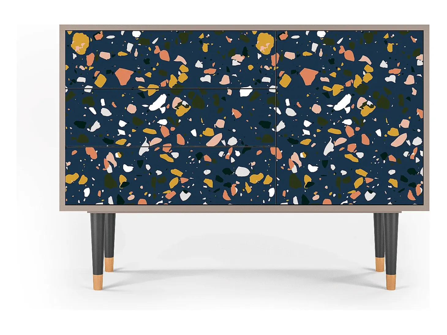 Aparador - 115х84х41 cm - S3 - Night Sky Langhterns, Latte