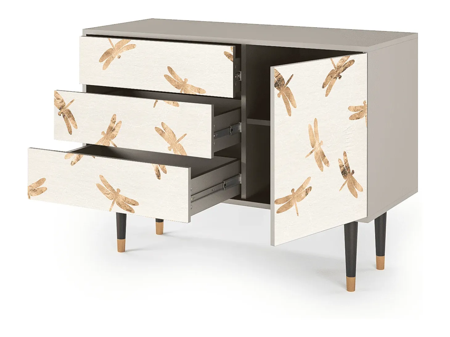 Aparador - 115х84х41 cm - S3 - Nude Dragonflies, Arena