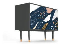 Aparador - 115х84х41 cm - S3 - Nude Iceberg, Antracita