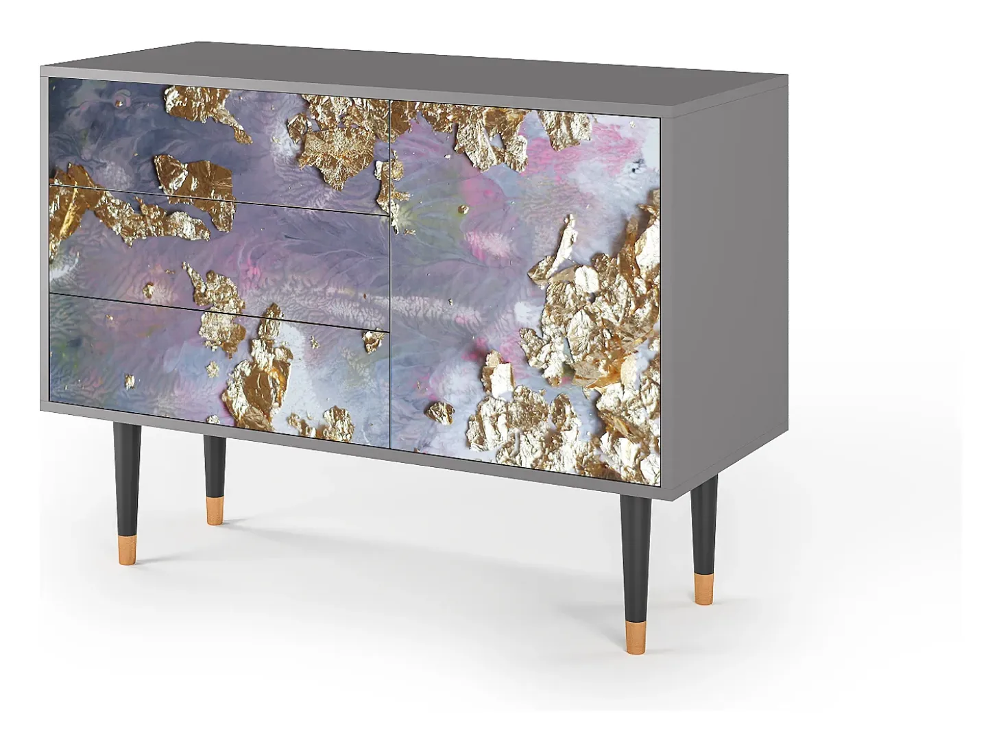 Aparador - 115х84х41 cm - S3 - Planet Earth, Gris