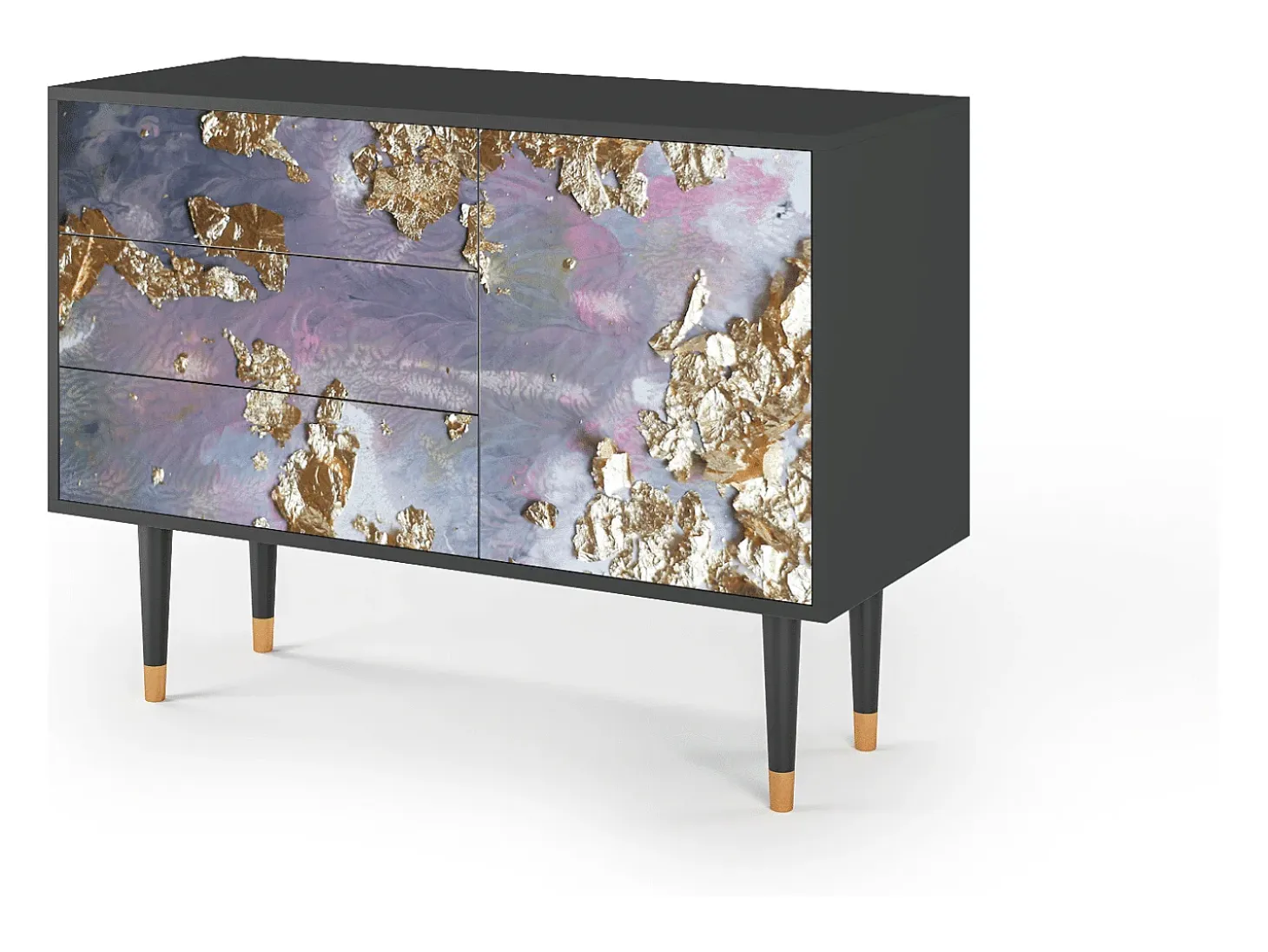 Aparador - 115х84х41 cm - S3 - Planet Earth, Antracita