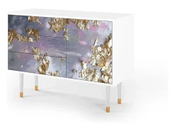 Aparador - 115х84х41 cm - S3 - Planet Earth, Blanco