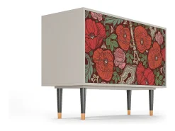 Aparador - 115х84х41 cm - S3 - Poppy Garden, Arena
