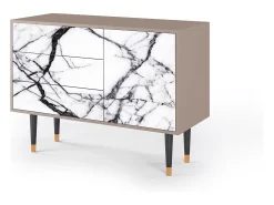Aparador - 115х84х41 cm - S3 - Raven Marble, Latte