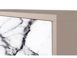 Aparador - 115х84х41 cm - S3 - Raven Marble, Latte