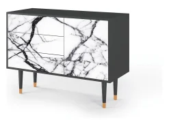 Aparador - 115х84х41 cm - S3 - Raven Marble, Antracita