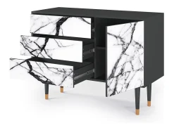 Aparador - 115х84х41 cm - S3 - Raven Marble, Antracita