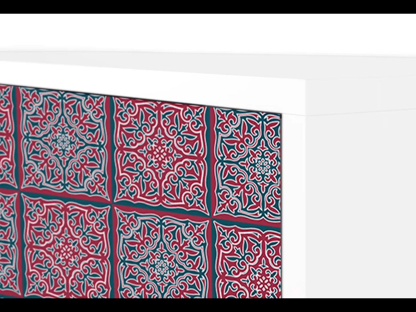 Aparador - 115х84х41 cm - S3 - Riviera Mosaic, Blanco
