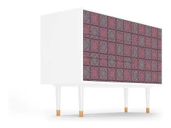 Aparador - 115х84х41 cm - S3 - Riviera Mosaic, Blanco